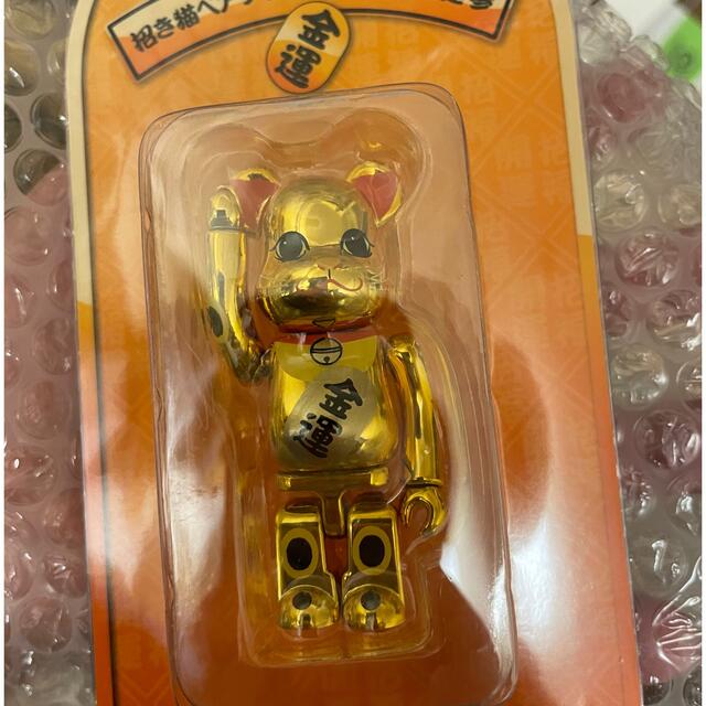 BE@RBRICK 招き猫 金運 金メッキ 参 ％ 4個