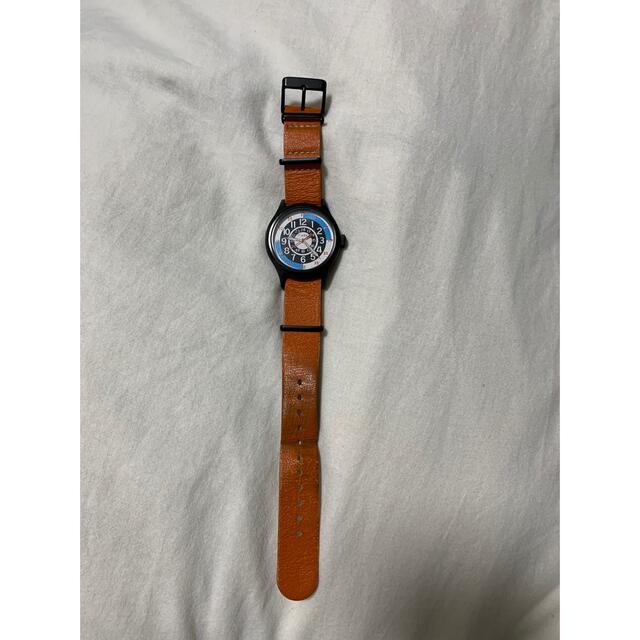 TIMEX(タイメックス)のTIMEX TODD SNYDER コラボ腕時計 箱付き 別売りオレンジバンド メンズの時計(腕時計(アナログ))の商品写真