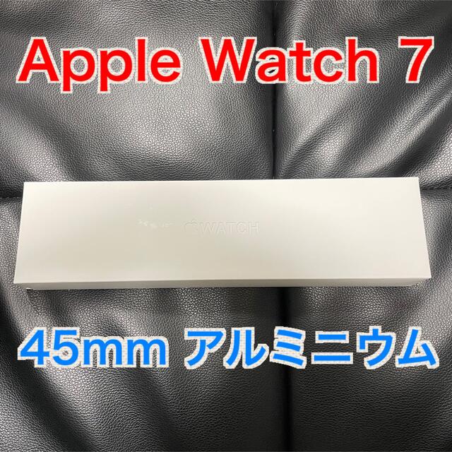 apple watch series 7 45mm ミッドナイト時計