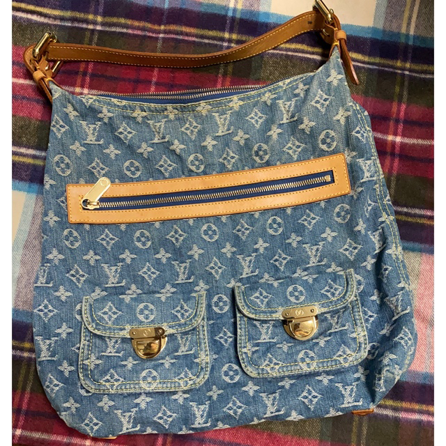 訳ありセール 格安) LOUIS VUITTON ルイヴィトン モノグラムデニム
