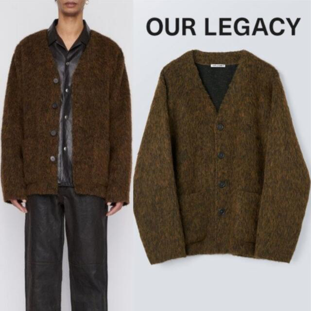 OUR LEGACY カーディガン OLIVE MELANGE MOHAIRourlegacy商品ジャンル