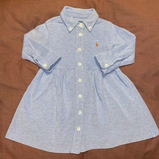 ポロラルフローレン(POLO RALPH LAUREN)のポロラルフローレン POLO RALPH LAUREN シャンブレー ワンピース(ワンピース)