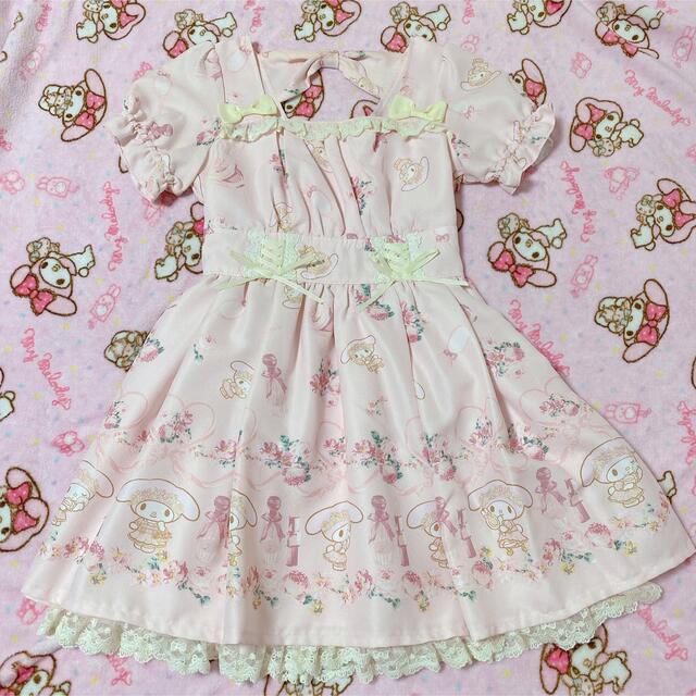 新品　LIZ LISA リズリサ　リズメロ　ワンピース　ミニワンピ