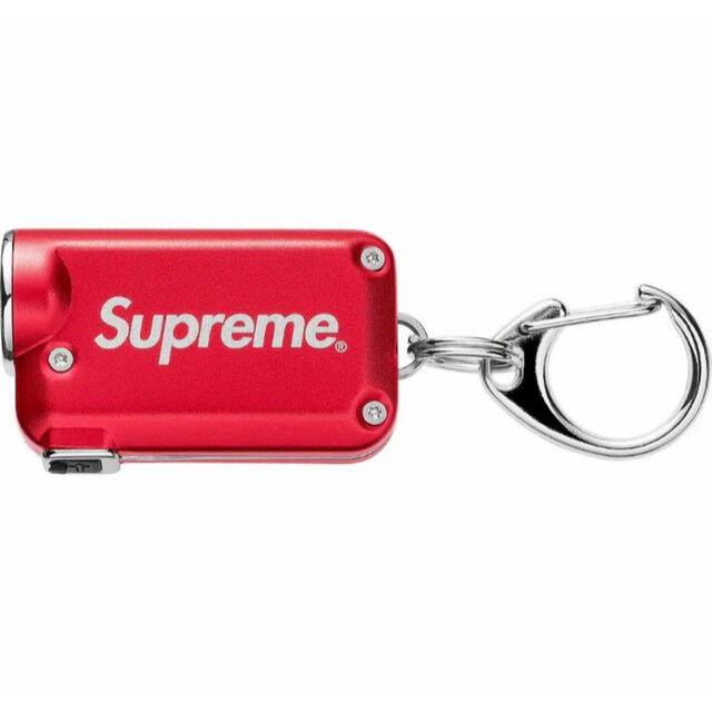 新品Supreme NITECORE Tini Keychain Light 赤 - キーホルダー