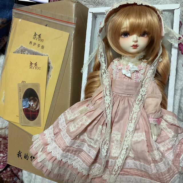 ハンドメイドmyoudoll  mini delia