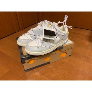 ナイキ(NIKE)のoff white dunk 49(スニーカー)