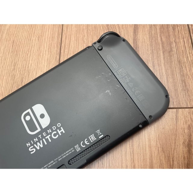新モデルNintendo Switch本体 グレー(バッテリー拡張版)