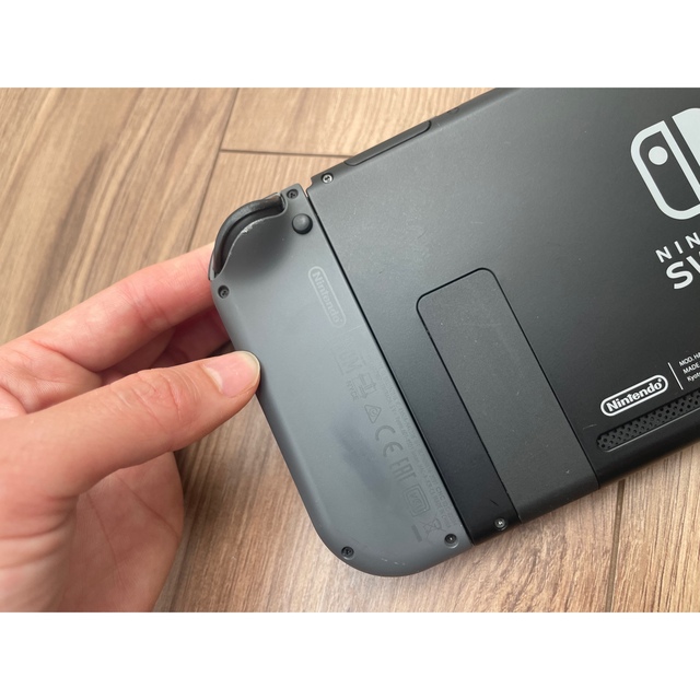 新モデルNintendo Switch本体 グレー(バッテリー拡張版)