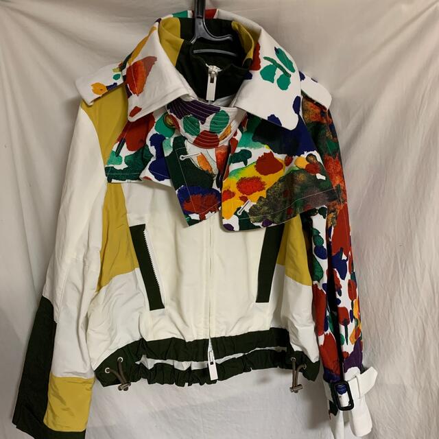 sacai 2019ssフラワープリントブルゾンsize2