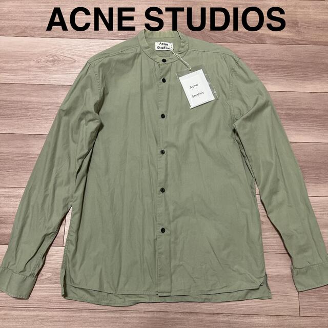 ACNE(アクネ)のACNE STUDIOS アクネ ストゥディオズ バンドカラー シャツ 46 メンズのトップス(シャツ)の商品写真