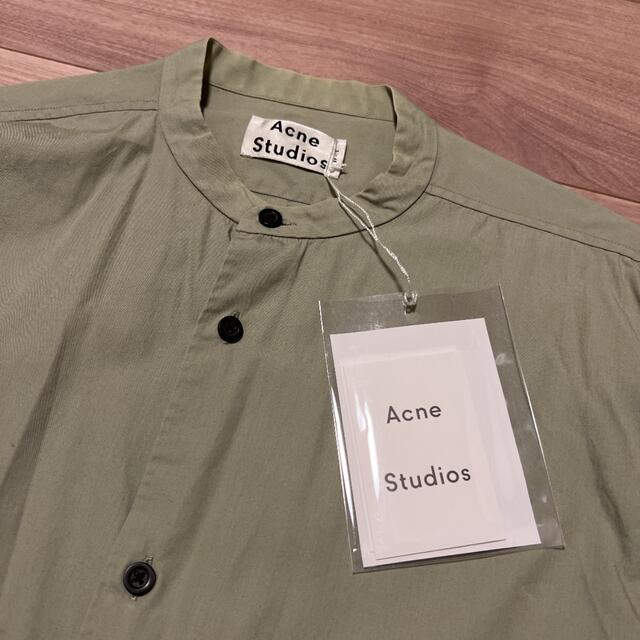 ACNE(アクネ)のACNE STUDIOS アクネ ストゥディオズ バンドカラー シャツ 46 メンズのトップス(シャツ)の商品写真