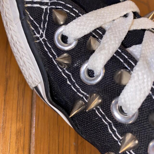CONVERSE - 激レア コンバース オールスター ハイ ブラックの CONVERSE - 激レア コンバース オールスター ハイ ブラックの