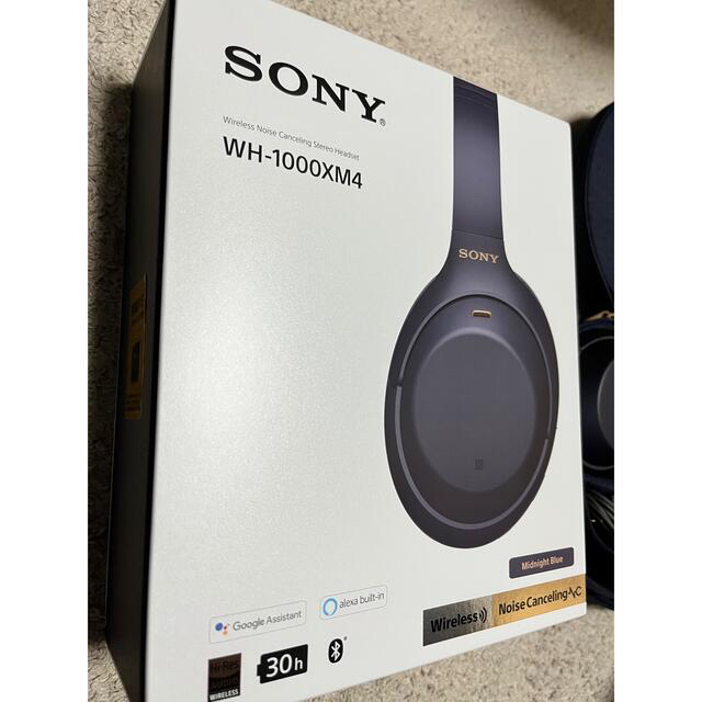 SONY ヘッドホン　WH-1000xm4 ミッドナイトブルー