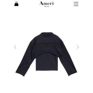 アメリヴィンテージ(Ameri VINTAGE)のOPEN SLEEVE LAYERED SWEAT(トレーナー/スウェット)