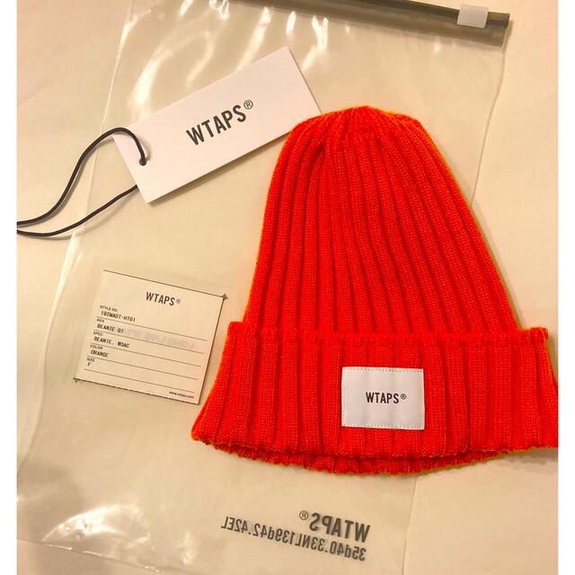 WTAPS 19AWビーニー　オレンジ