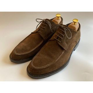 パラブーツ(Paraboot)のTo Boot New York Uチップスウェードシューズ8モブラウン(ドレス/ビジネス)