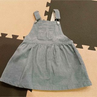 ザラキッズ(ZARA KIDS)の★美品★ ZARAbaby サロペット ジャンパースカート コーデュロイ(ワンピース)