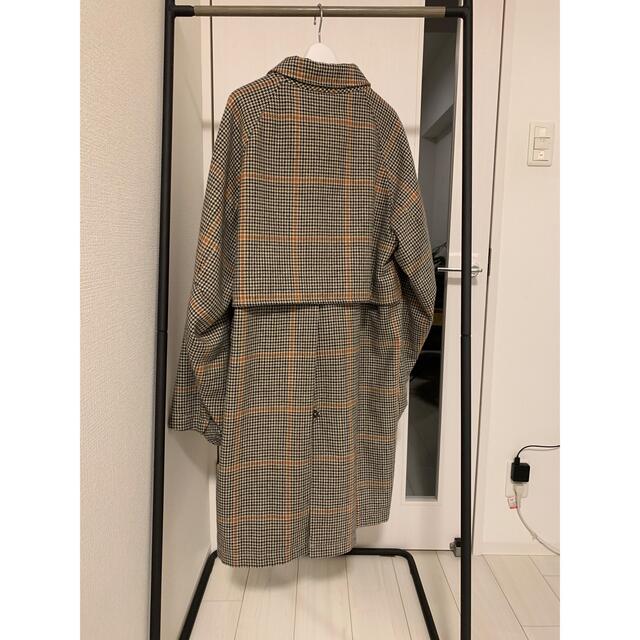 Jieda(ジエダ)のjieda 18aw HOUND'S TOOTH OVER COAT メンズのジャケット/アウター(ステンカラーコート)の商品写真