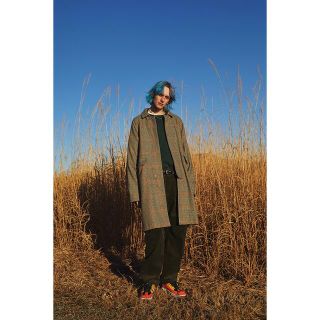 ジエダ(Jieda)のjieda 18aw HOUND'S TOOTH OVER COAT(ステンカラーコート)