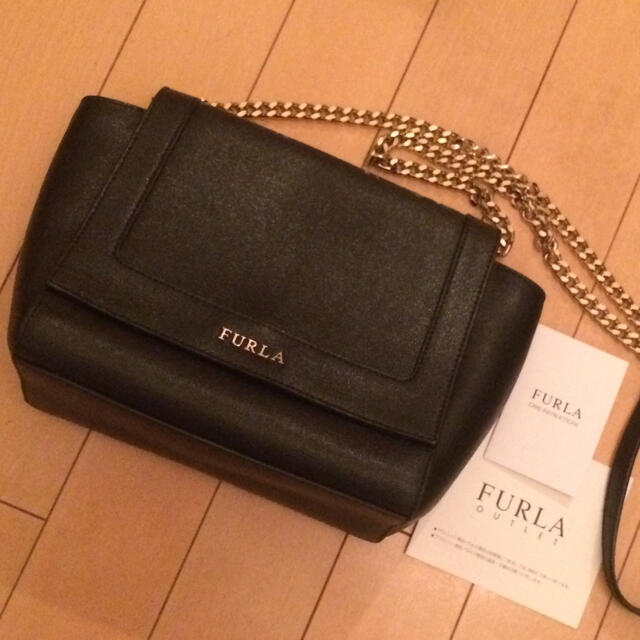 Furla(フルラ)のフルラ　FURLA　 チェーンショルダーバッグ　 ケアカード付き☆ レディースのバッグ(ショルダーバッグ)の商品写真