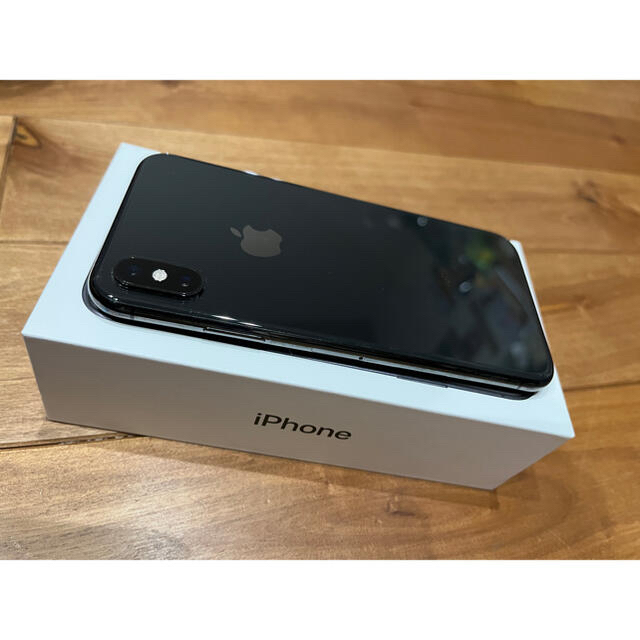 iPhone(アイフォーン)のiPhone Xs Space Gray 64 GB SIMフリー　 スマホ/家電/カメラのスマートフォン/携帯電話(スマートフォン本体)の商品写真