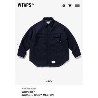 ダブルタップス(W)taps)のwtaps 21aw WCPO 01 / JACKET /WONY MELTON(シャツ)