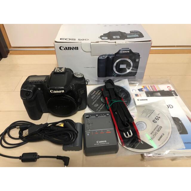 Canon EOS 50D ボディ ショット数38000ちょっとスマホ/家電/カメラ