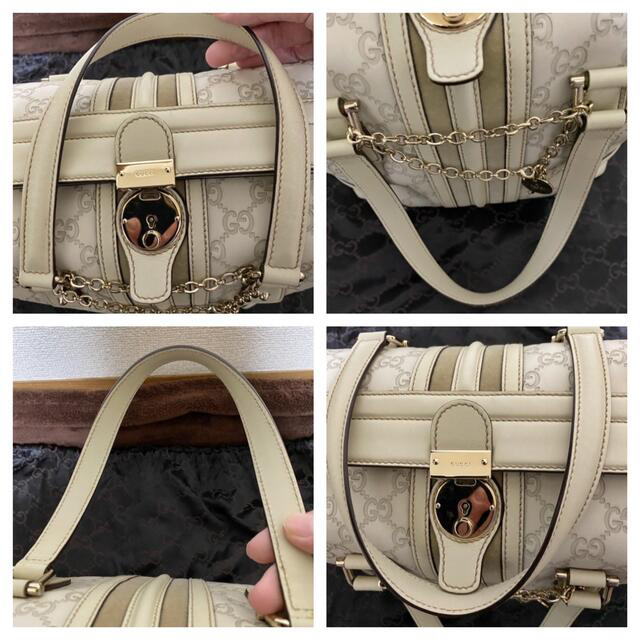Gucci(グッチ)の売り切り価格❗GUCCI シマ ハンドバッグ ヴィトン フェンディ プラダ  レディースのバッグ(ハンドバッグ)の商品写真