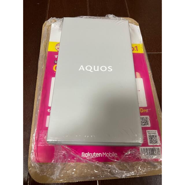 ブラックメモリ新品未開封 AQUOS sense6 SIMフリー ブラック