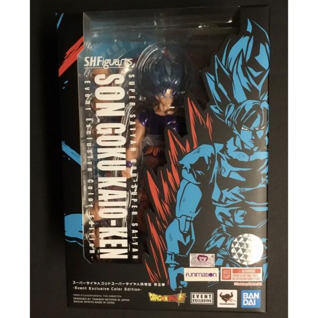 BANDAI(バンダイ)のS.H.Figuarts 孫悟空 超サイヤ人ゴッド 界王拳 2021 NYCC ハンドメイドのおもちゃ(フィギュア)の商品写真