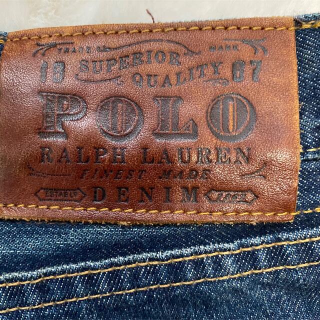 Ralph Lauren(ラルフローレン)のポロラルフローレン　ジーンズ　デニム　ダメージ　ヴィンテージ メンズのパンツ(デニム/ジーンズ)の商品写真