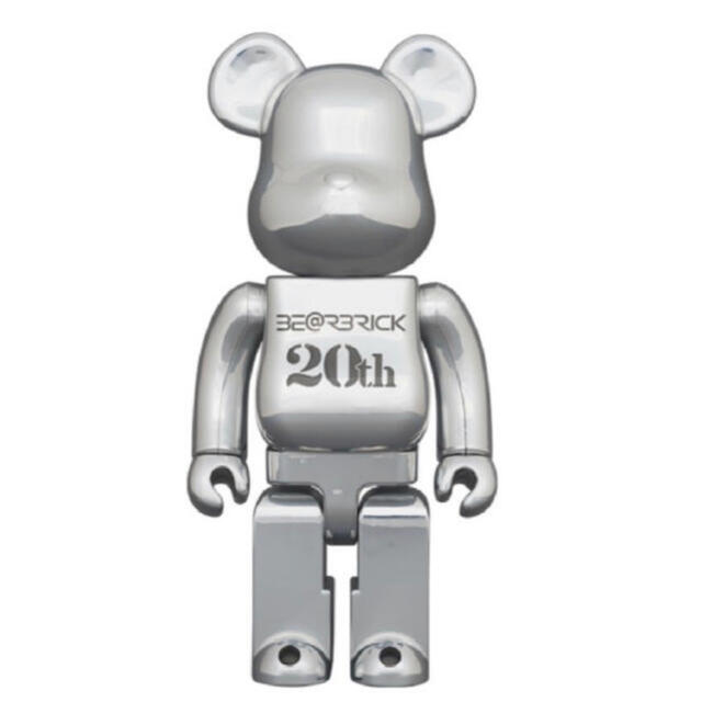 MEDICOM TOY(メディコムトイ)のBE@RBRICK 20th Anniversary DEEP CHROME  ハンドメイドのおもちゃ(フィギュア)の商品写真