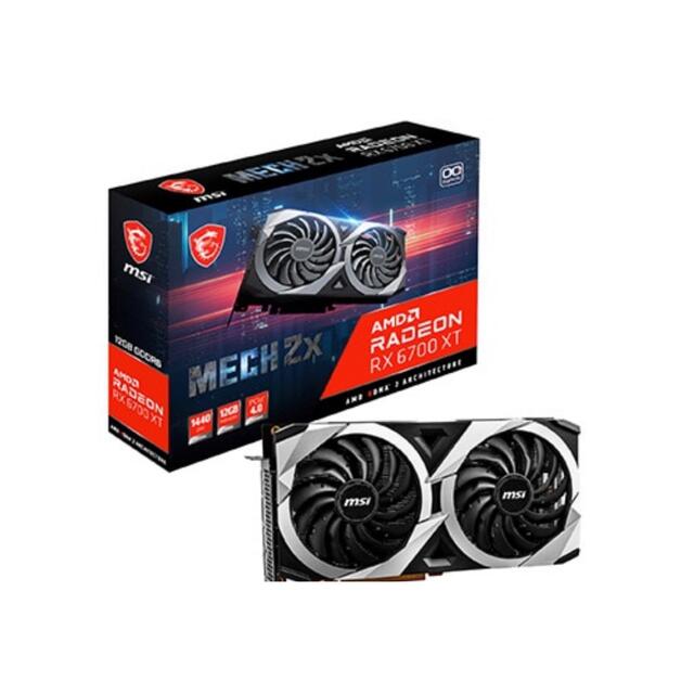 Radeon RX 6700 XT MECH 2X 12G OCVRREADY