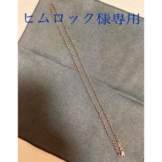 クロムハーツ(Chrome Hearts)のクロムハーツ　ロールチェーン　16インチ(ネックレス)