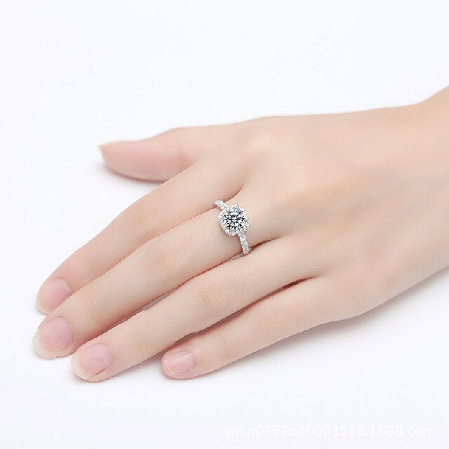 レディース リング プラチナ 指輪 ジルコニア CZダイヤ 大粒 1.25ct レディースのアクセサリー(リング(指輪))の商品写真