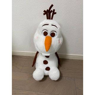 ディズニー(Disney)のアナと雪の女王2 オラフ　赤いほっぺ　ギガジャンボぬいぐるみ(ぬいぐるみ)