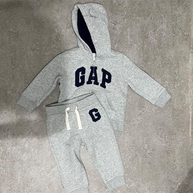 GAP(ギャップ)のGAPベビー　セットアップ キッズ/ベビー/マタニティのベビー服(~85cm)(トレーナー)の商品写真