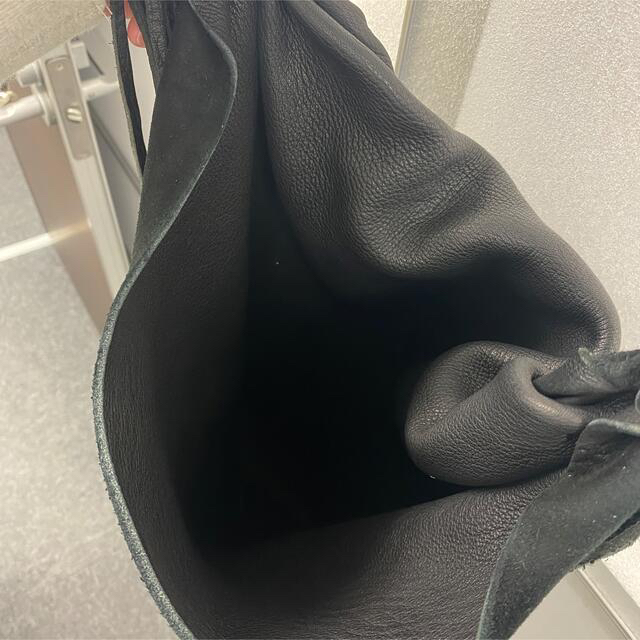 goros ゴローズ ディアスキンバッグ黒M フリンジカスタム