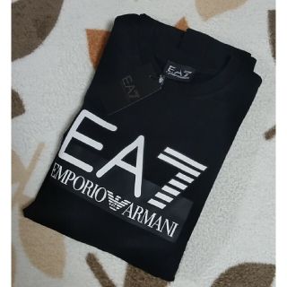 エンポリオアルマーニ(Emporio Armani)の【ラスト1枚】エンポリオアルマーニEA7 スウェットSサイズ ブラック 未使用(スウェット)