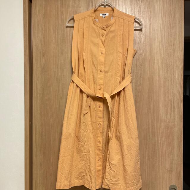 UNIQLO(ユニクロ)のUniqlo U  ワンピース150 2枚セット キッズ/ベビー/マタニティのキッズ服女の子用(90cm~)(ワンピース)の商品写真