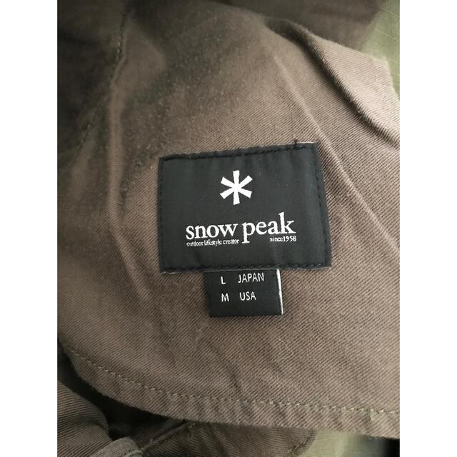 Snow Peak(スノーピーク)のsnow peak スノーピーク　タキビキャンピングパンツ　カーキ メンズのパンツ(ワークパンツ/カーゴパンツ)の商品写真