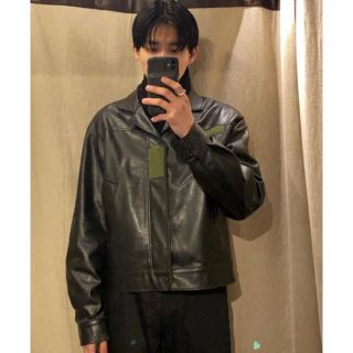 コムデギャルソン(COMME des GARCONS)のgosha rubchinskiy レザージャケット(レザージャケット)