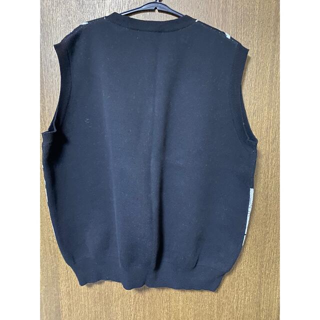 Jieda(ジエダ)のTTT_MSW Panther knit vest Black メンズのトップス(ニット/セーター)の商品写真