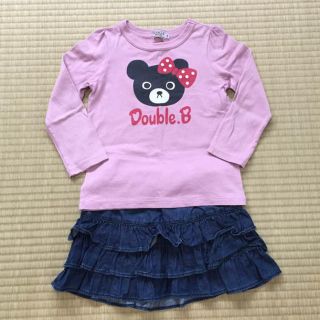 ダブルビー(DOUBLE.B)の★まなみ★様専用  ダブルB  B子ちゃんロンT(Tシャツ/カットソー)