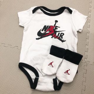 ナイキ(NIKE)のJORDAN NIKE ジョーダン ベビー ロンパース 70(ロンパース)