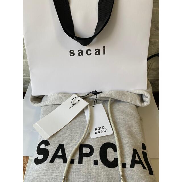 sacai(サカイ)のsacai APCコラボパーカーフーディサカイA.P.C メンズのトップス(パーカー)の商品写真
