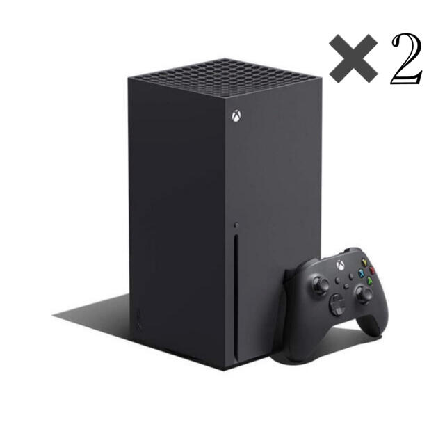 Xbox(エックスボックス)のXbox Series X 本体 Microsoft シリーズX 2台セット エンタメ/ホビーのゲームソフト/ゲーム機本体(家庭用ゲーム機本体)の商品写真