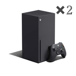 エックスボックス(Xbox)のXbox Series X 本体 Microsoft シリーズX 2台セット(家庭用ゲーム機本体)