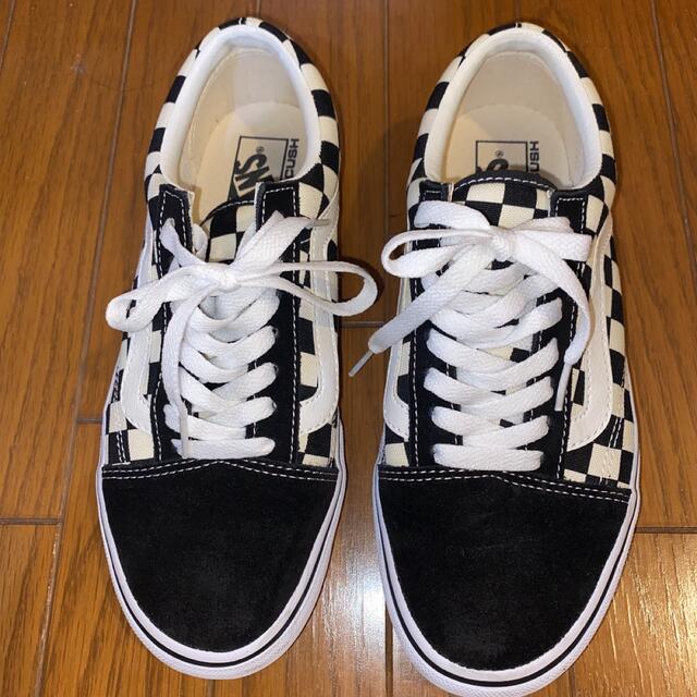 VANS(ヴァンズ)のVANS オールド スクール BLK/WHT CHECK メンズの靴/シューズ(スニーカー)の商品写真