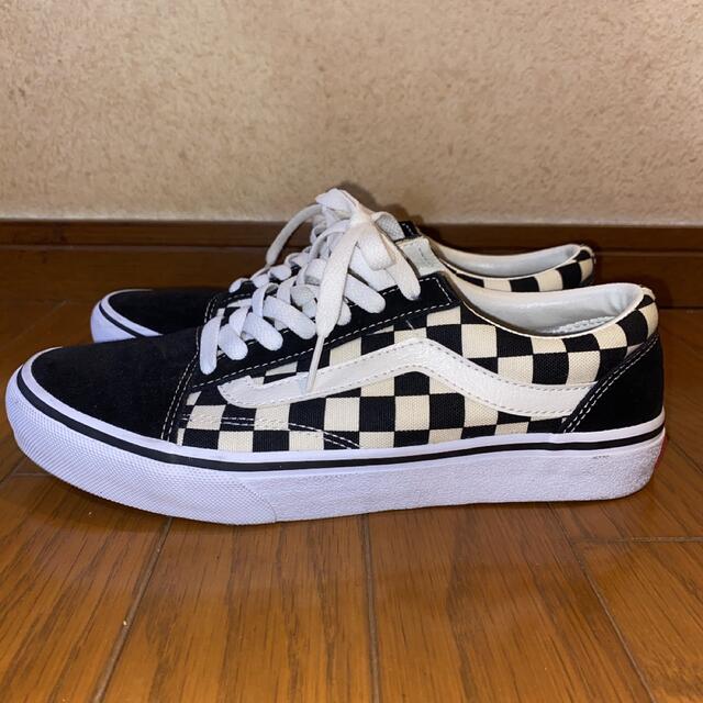 VANS(ヴァンズ)のVANS オールド スクール BLK/WHT CHECK メンズの靴/シューズ(スニーカー)の商品写真